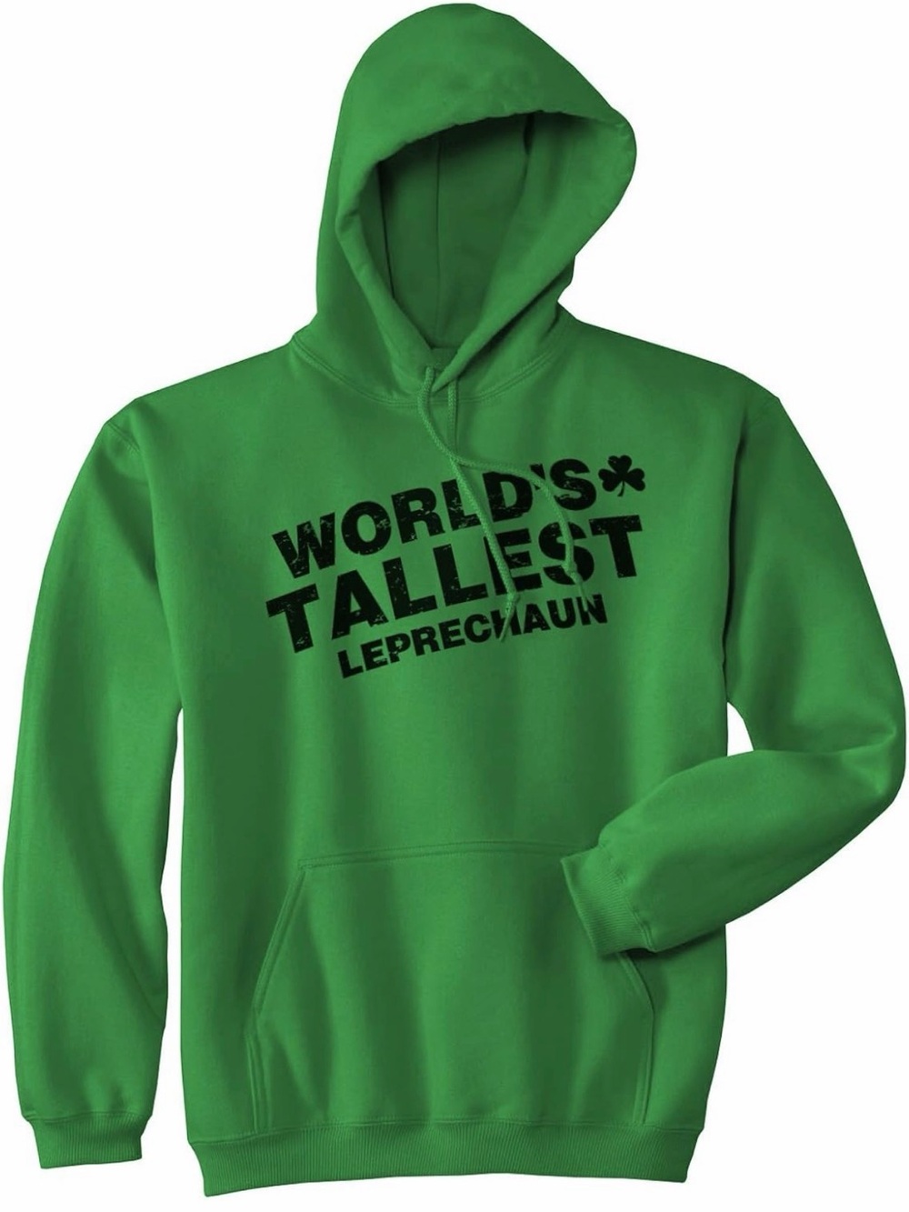World's Tallest Leprechaun Green Hoodie